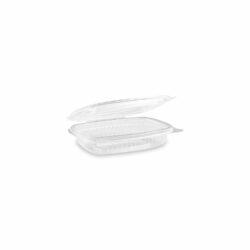 Ciotola (PP) con coperchio ovale trasparente 125ml [50 pz]