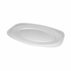 Vassoio (XPS) ovale bianco 55 x 36 cm [10 pz]