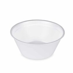 Ciotola termica (XPS) bianca Ø140mm 500ml [50 pz]