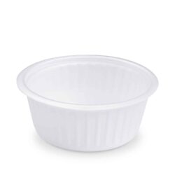 Ciotola termica (XPS) bianca Ø127mm 340ml [50 pz]
