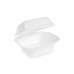 Burger box (XPS) bianco 145 x 133 x 75 mm `L` [125 pz]