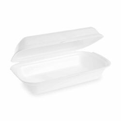Menu box (XPS) bianco 240 x 133 x 75 mm [125 pz]