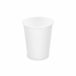Bicchiere di carta bianco Ø80mm 280ml `M: 0,2L/8oz` [50 pz]