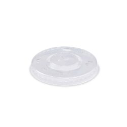 Coperchio (rPET) con apertura a croce Ø80mm [100 pz]