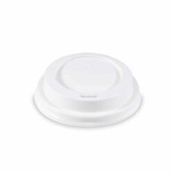 Coperchio bombato (PS) bianco Ø62mm [50 pz]