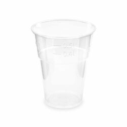 Bicchiere (PLA) trasparente Ø102mm 0,5L [50 pz]