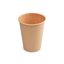 Bicchiere di carta kraft Ø90mm 420ml `L: 0,3L/12oz` [50 pz]