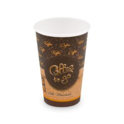 Bicchiere di carta "Coffee to go" Ø80mm 330ml `ML: 0,3L/10oz` [50 pz]