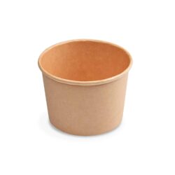 Ciotola di carta (PAP/PE) kraft Ø115mm 500ml `M` [50 pz]