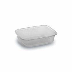 Ciotola (PP) rettangolare trasparente 108 x 81 mm 125ml [100 pz]