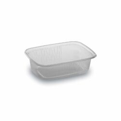 Ciotola (PP) rettangolare trasparente 108 x 81 mm 150ml [100 pz]