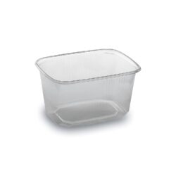 Ciotola (PP) rettangolare trasparente 108 x 81 mm 300ml [100 pz]