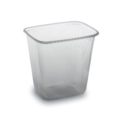 Ciotola (PP) rettangolare trasparente 108 x 81 mm 500ml [100 pz]