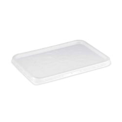 Coperchio (PP) trasparente per vaschetta 186 x 133 mm [50 pz]