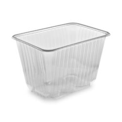 Vaschetta (PP) rettangolare trasparente 186 x 133 mm 2000ml [50 pz]