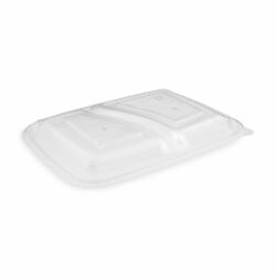 Coperchio bombato (PP) trasparente per contenitore menu per microonde 78222 [50 pz]