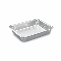 Vassoio menu (ALU) indiviso 227 x 177 x 39 mm 1155ml [100 pz]