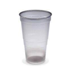 Bicchiere (PP) Reware Cheers riutilizzabile fumé Ø95mm 0,5L [25 pz]