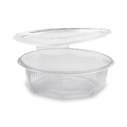 Ciotola (PP) con coperchio ottagonale trasparente 1500ml [25 pz]