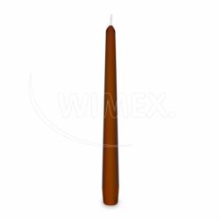 Candela conica marrone Ø23 x 245 mm [10 pz]