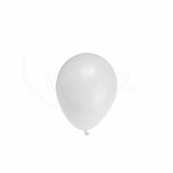 Palloncino gonfiabile bianco Ø25cm `M` [100 pz]