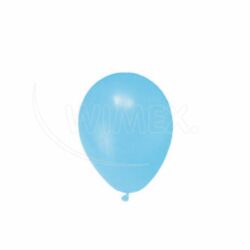 Palloncino gonfiabile azzurro cielo Ø25cm `M` [100 pz]