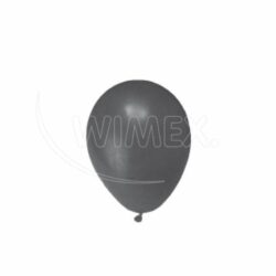 Palloncino gonfiabile nero Ø25cm `M` [100 pz]
