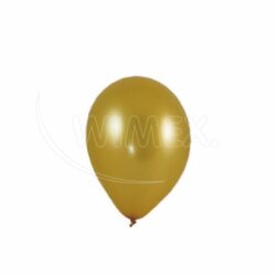 Palloncino gonfiabile dorato Ø25cm `M` [100 pz]