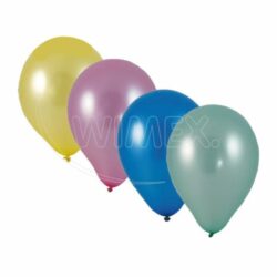 Palloncini gonfiabili metallizzati mix colori Ø25cm `M` [100 pz]