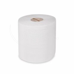 Panno (PAP) in rotolo a 2 strato goffrato bianco Ø17cm 19cm x 100m [6 pz]