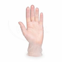 Guanto (Vinile) non talcato bianco `XL` [100 pz]