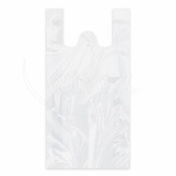 Borsa (HDPE) extra resistente bianca 30+20 x 60 cm `15kg` [50 pz]
