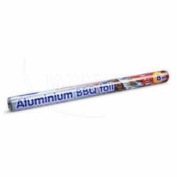Foglio di alluminio per grigliare 16µm 44cm x 8m confezionato singolarmente [1 pz]