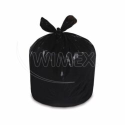 Sacchetto per rifiuti (LDPE) nero extra resistente 60 x 70 cm 60L [25 pz]