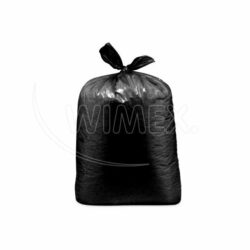 Sacco per rifiuti (LDPE) spesso nero 70 x 110 cm 120L [25 pz]