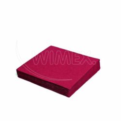 Tovagliolo (PAP FSC Mix) 3 veli bordeaux 33 x 33 cm [20 pz]