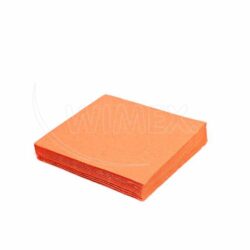Tovagliolo (PAP FSC Mix) arancione a 3 velo 33 x 33 cm [20 pz]