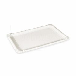 Vassoio di carta bianco 16 x 23 cm `n.5` [250 pz]