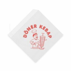 Sacchetto di carta Kebab 16 x 16 cm [500 pz]