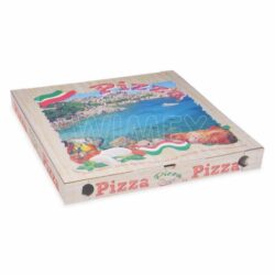 Scatola per pizza in cartone ondulato 50 x 50 x 5 cm [100 pz]