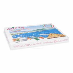 Scatola per pizza in cartone ondulato 60 x 40 x 5 cm [50 pz]