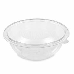 Ciotola per insalata (rPET) PREMIUM trasparente Ø199mm 1000ml [50 pz]