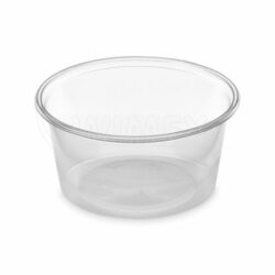 Ciotolina per dressing (PP) trasparente Ø70mm 80ml [50 pz]