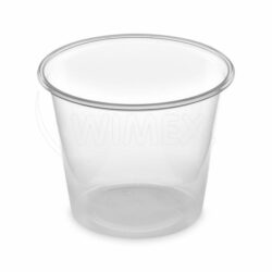 Ciotolina per dressing (PP) trasparente Ø70mm 125ml [50 pz]