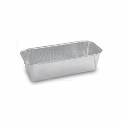 Ciotola (ALU) rettangolare 232 x 108 x 60 mm 1090ml [50 pz]