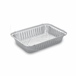 Ciotola (ALU) rettangolare 222 x 158 x 38 mm 862ml [100 pz]