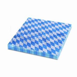 Tovagliolo 3-velo Baviera blu 33 x 33 cm [20 pz]