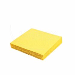 Tovagliolo giallo a 2 velo 33 x 33 cm [50 pz]