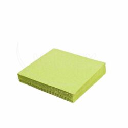 Tovagliolo 2 veli verde giallastro 33 x 33 cm [50 pz]