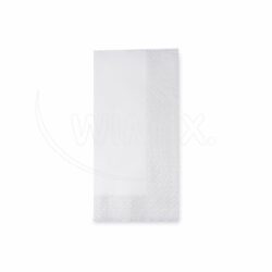 Tovagliolo con piega 1/8 2 veli bianco 33 x 33 cm [250 pz]